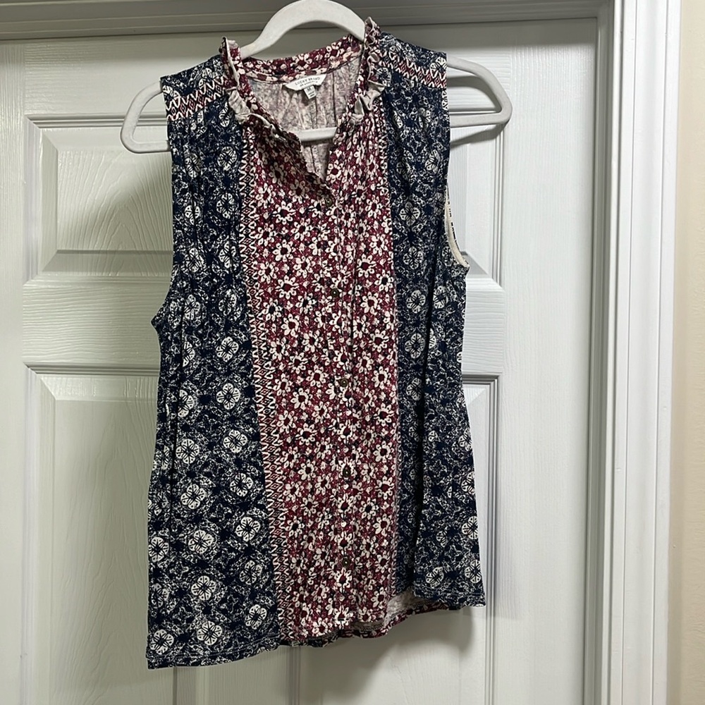 Lucky Brand Button Down Tank